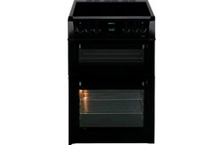 Beko BDVC664 Double Electric Cooker - Black/Ins/Del/Rec